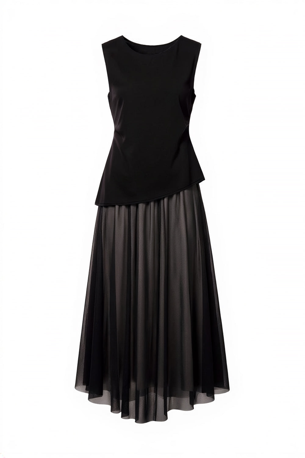 Peruzzi Black Tulle Dress