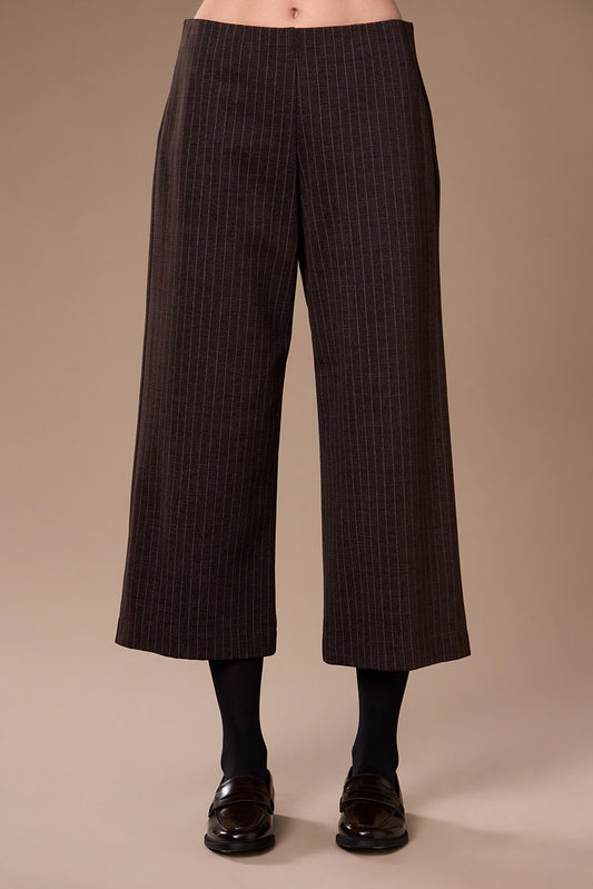 Peruzzi Brown Jacquard Trouser