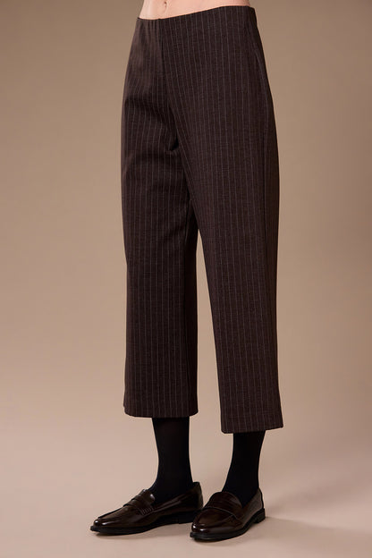 Peruzzi Brown Jacquard Trouser