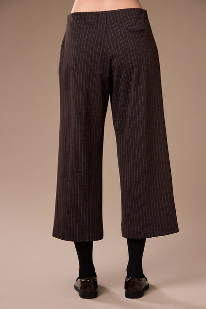 Peruzzi Brown Jacquard Trouser