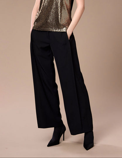 Peruzzi Pleat Front Fluid Trouser