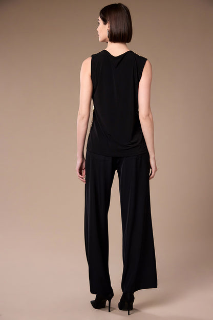 Peruzzi Black Sparkle Top