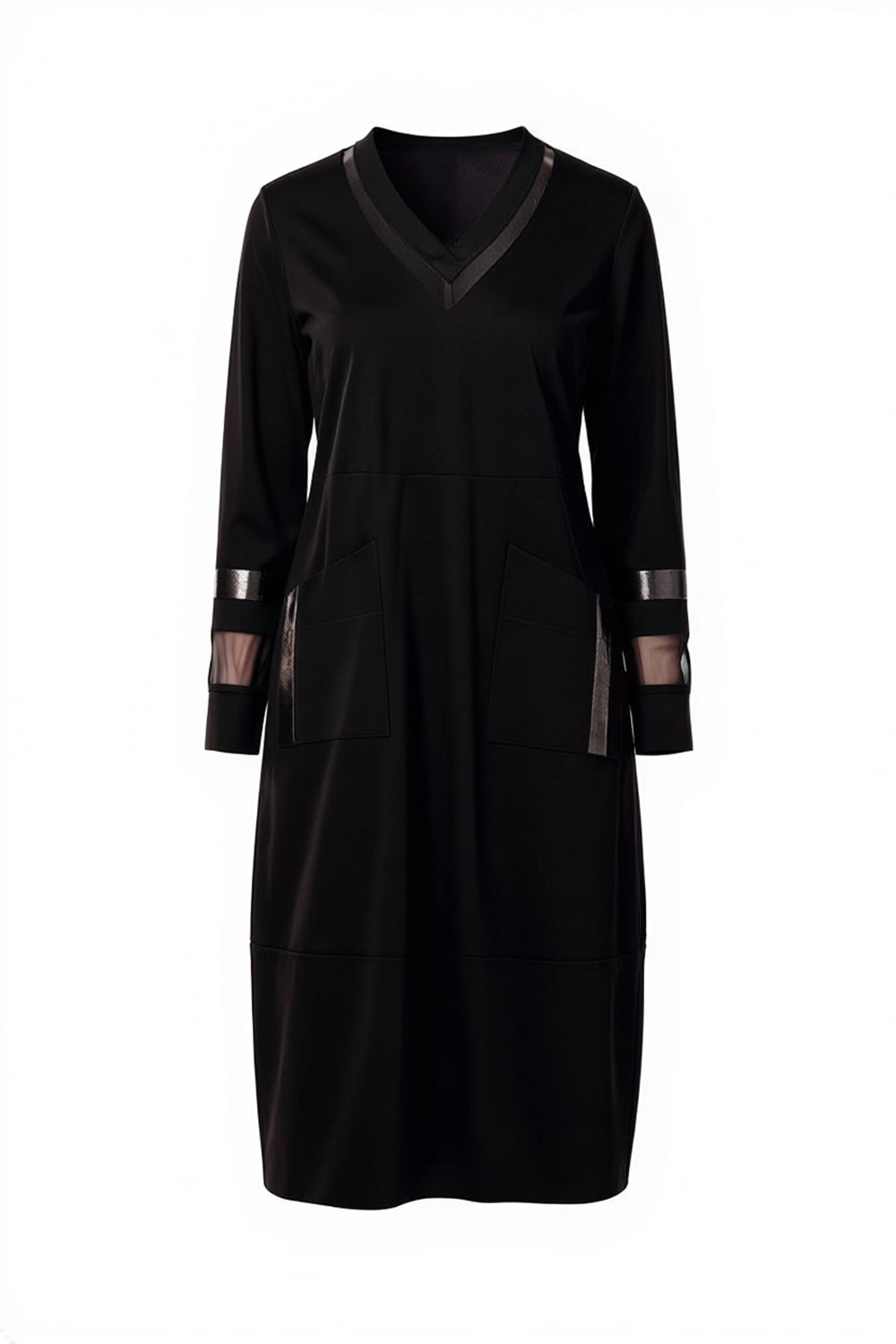 Peruzzi Black & Bronze Dress