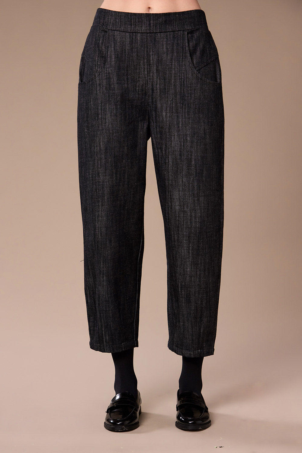 Peruzzi Black Slouch Jeans