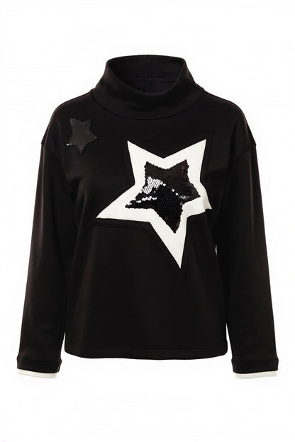 Peruzzi Black Star Top