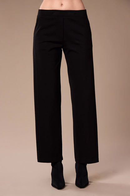 Peruzzi Black Side Stripe Cocktail Trouser