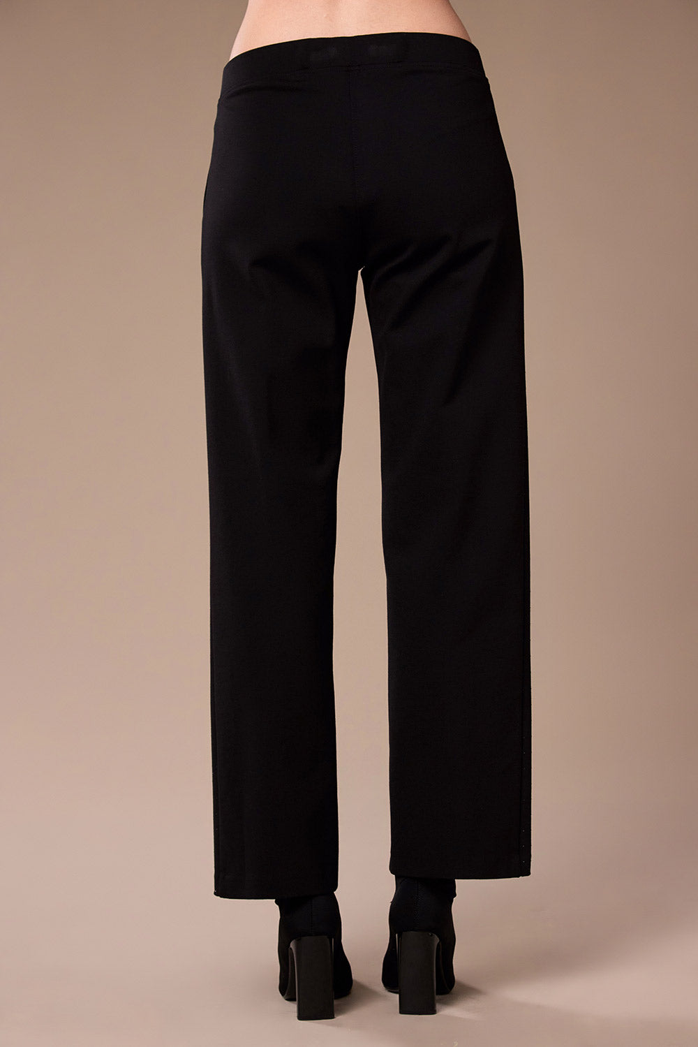 Peruzzi Black Side Stripe Cocktail Trouser