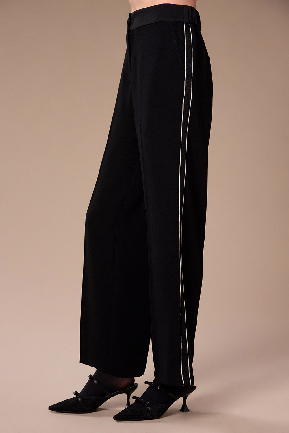 Peruzzi Black Cocktail Trouser