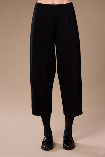 Peruzzi Black Slouch Trouser