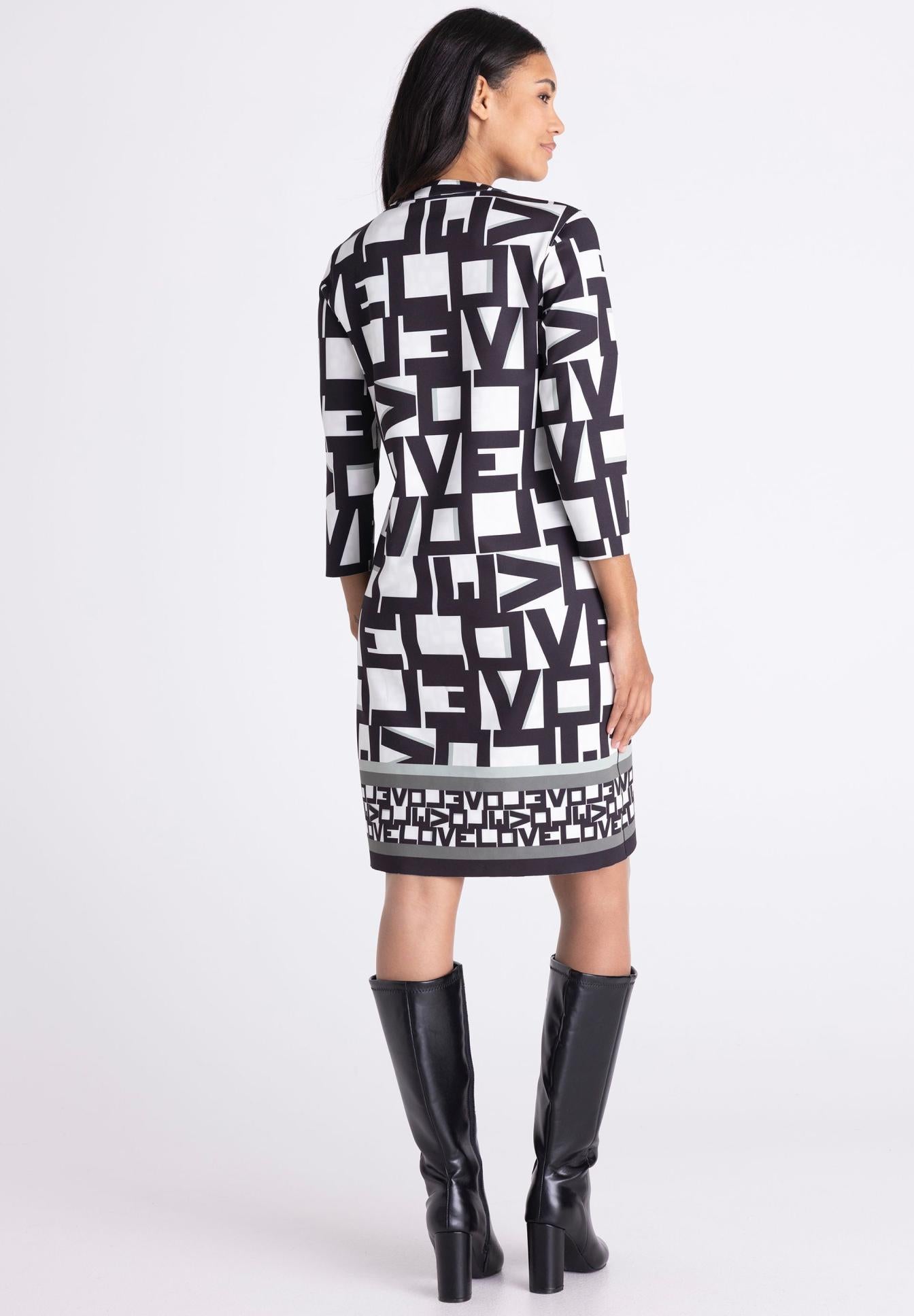 Tuzzi Reversible Print Dress