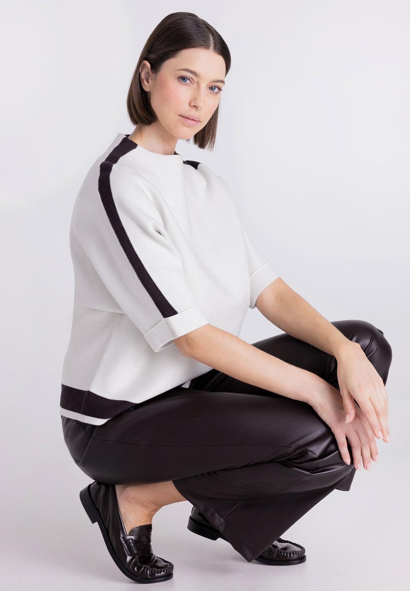 Tuzzi Ivory Boxy Sweater