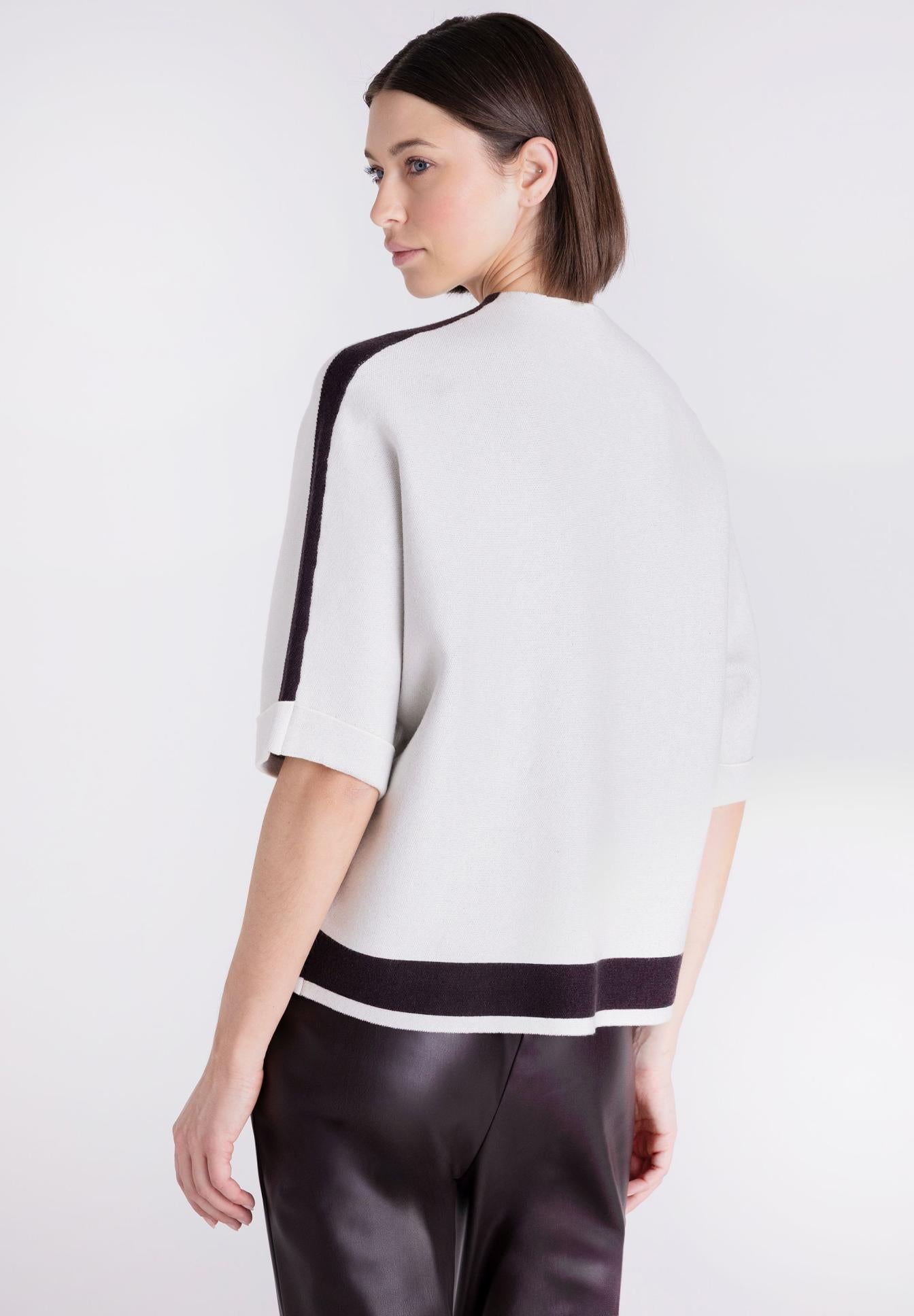 Tuzzi Ivory Boxy Sweater