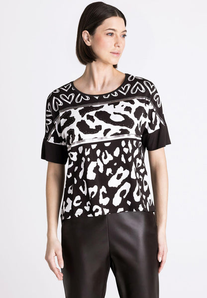 Tuzzi Mix Print T-Shirt