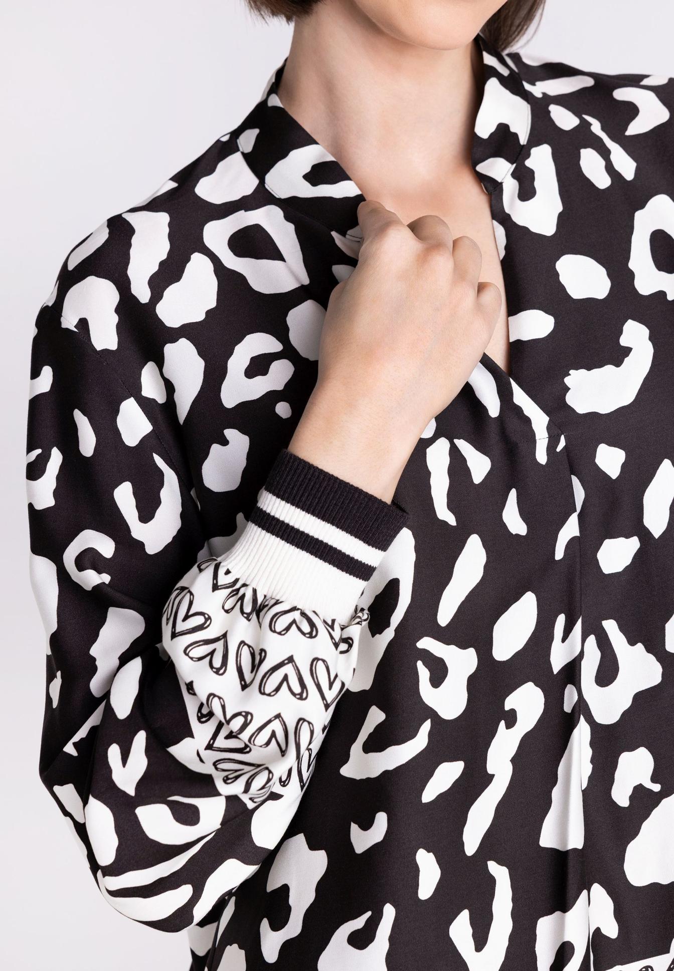 Tuzzi Animal Print Blouse