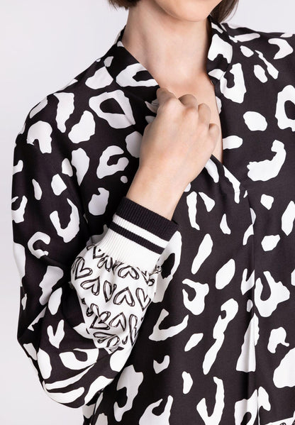 Tuzzi Animal Print Blouse