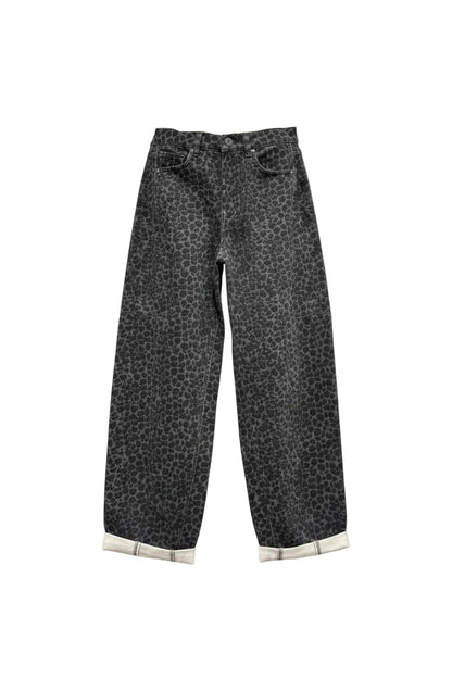 Animal Print Jeans