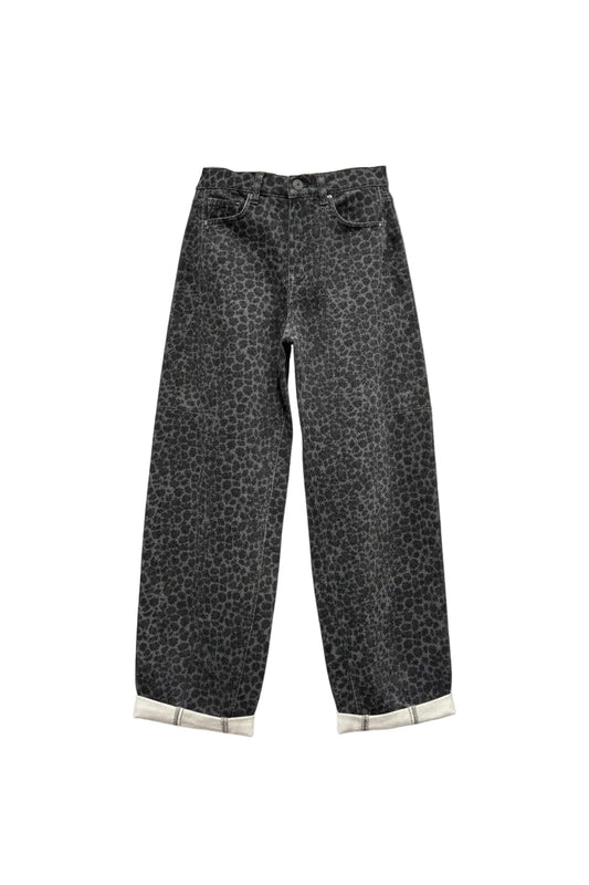 Animal Print Jeans