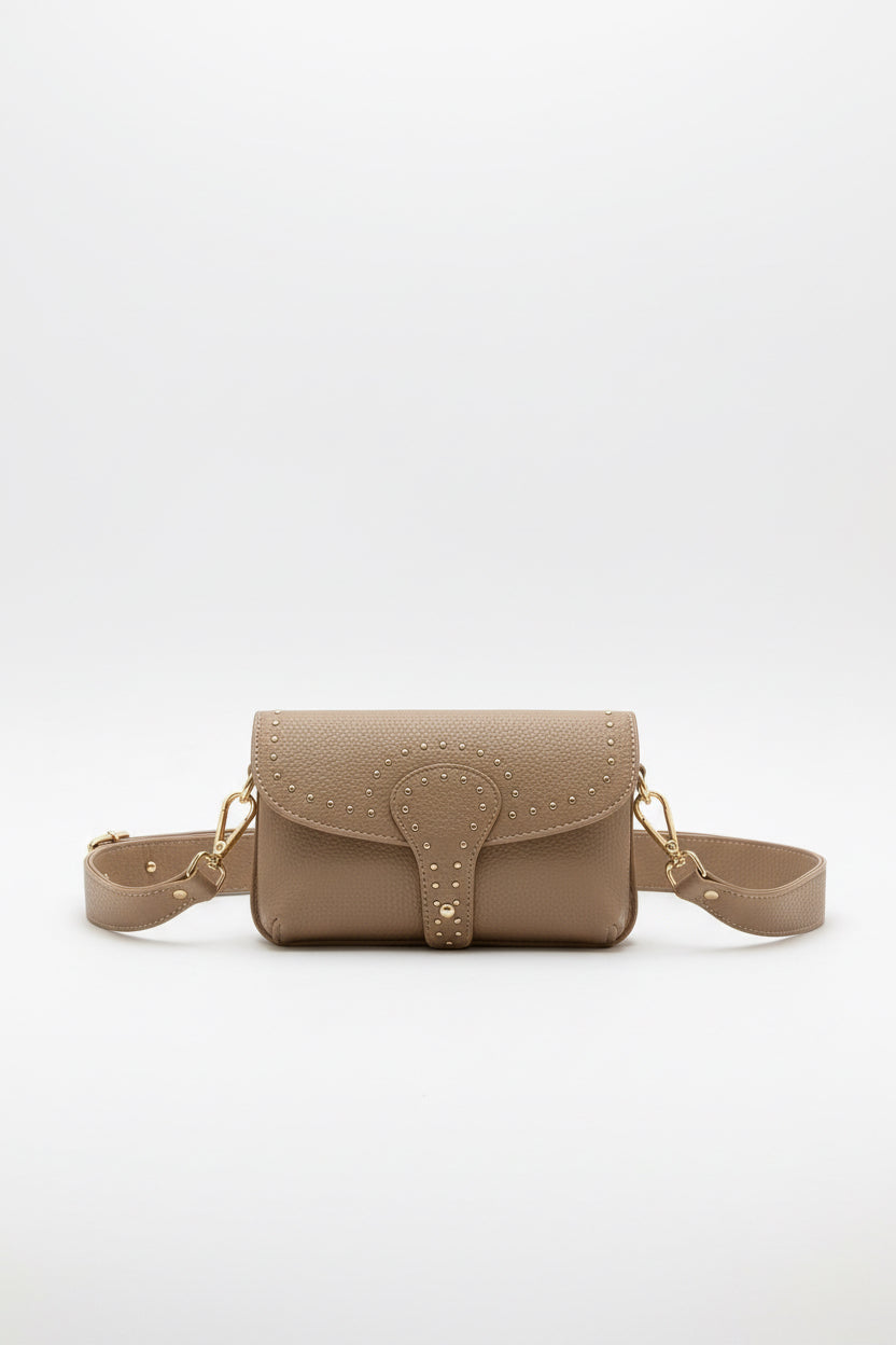 Beige Crossbody Bag