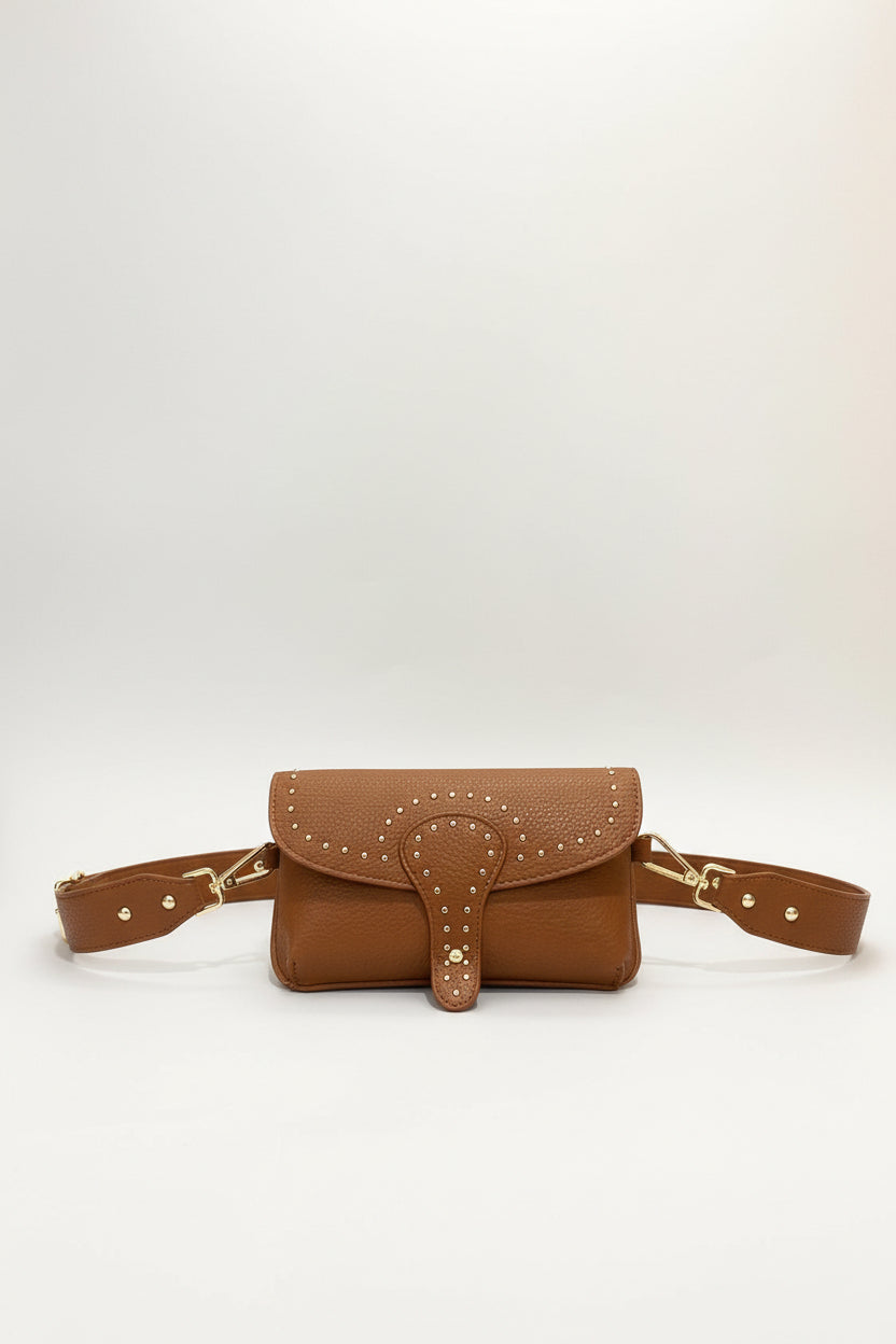 Tan Crossbody Bag