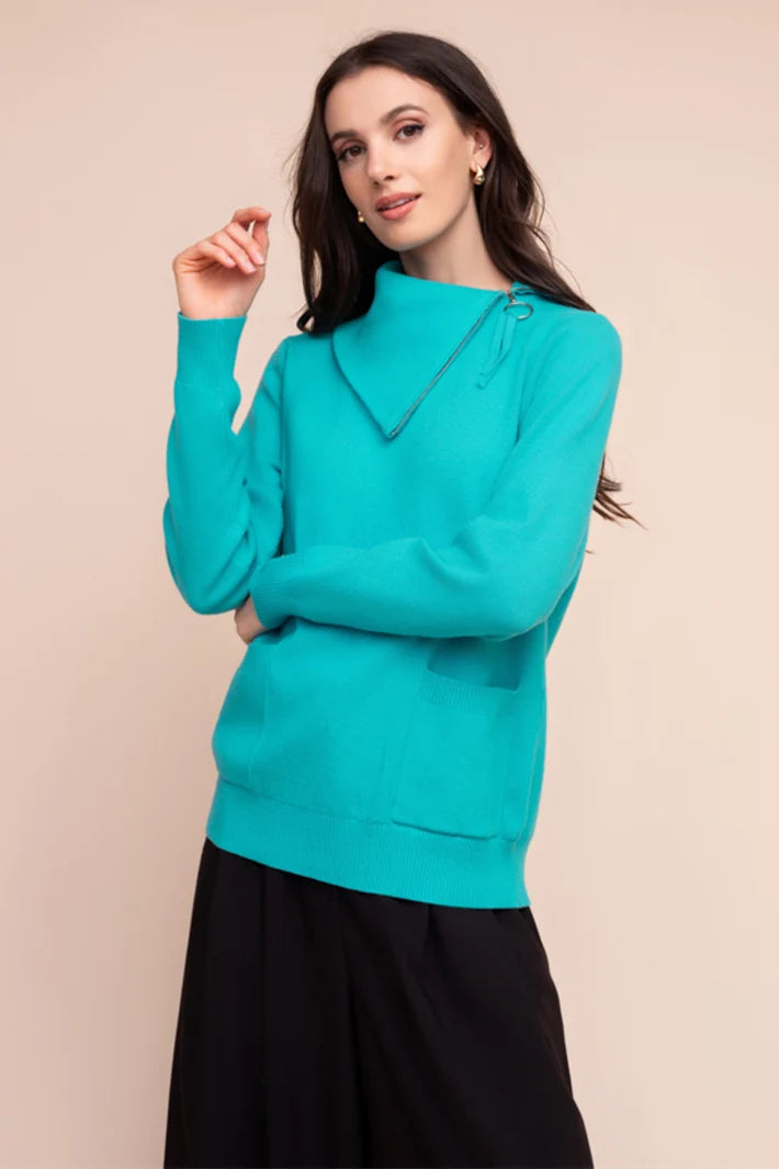 Alison Sherri Turquoise Sweater
