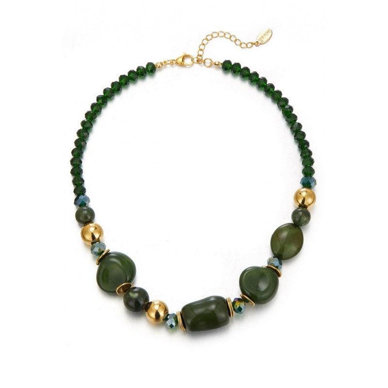 Awanis Green Necklace