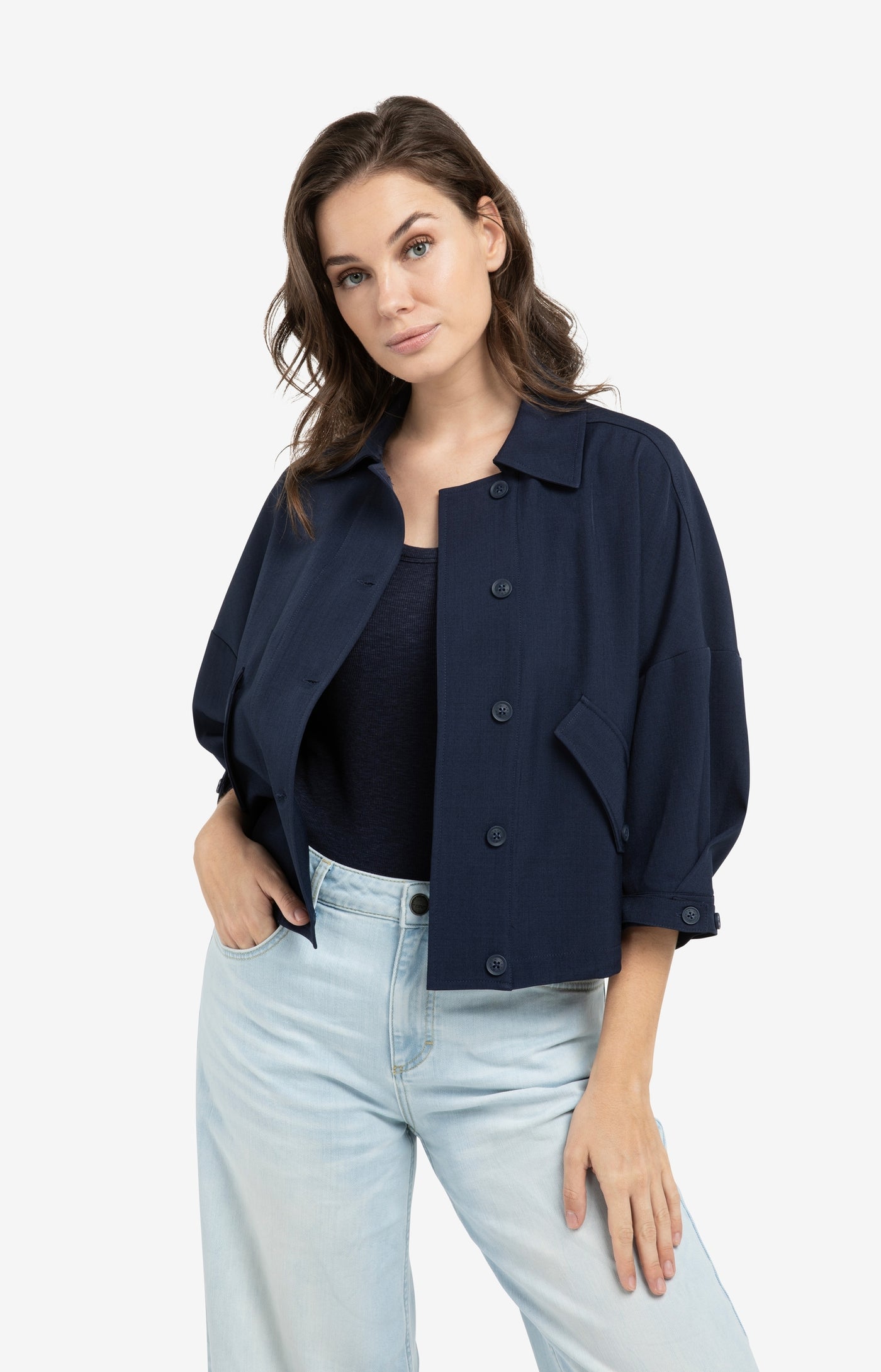 YAYA Navy Jacket