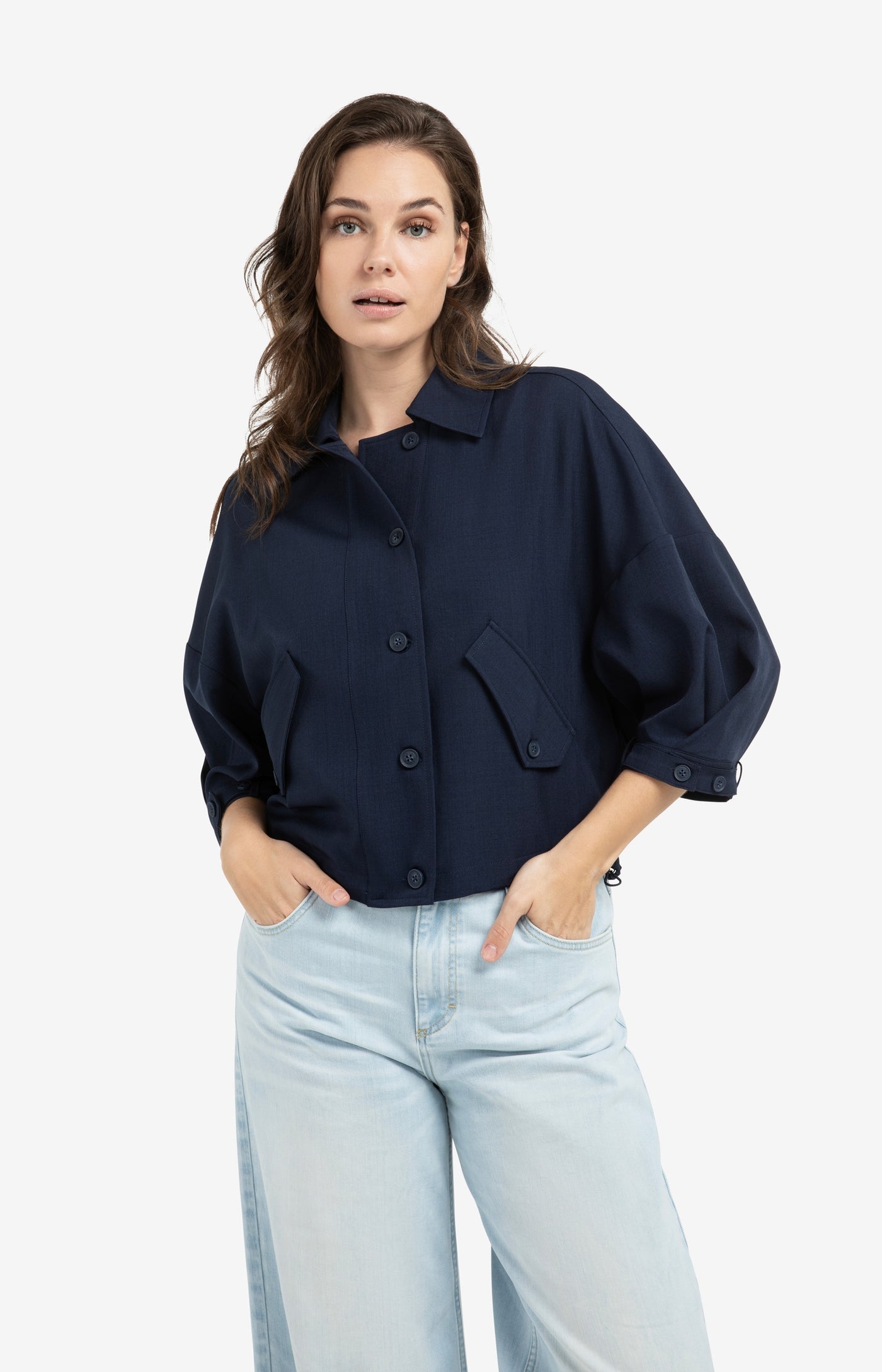 YAYA Navy Jacket