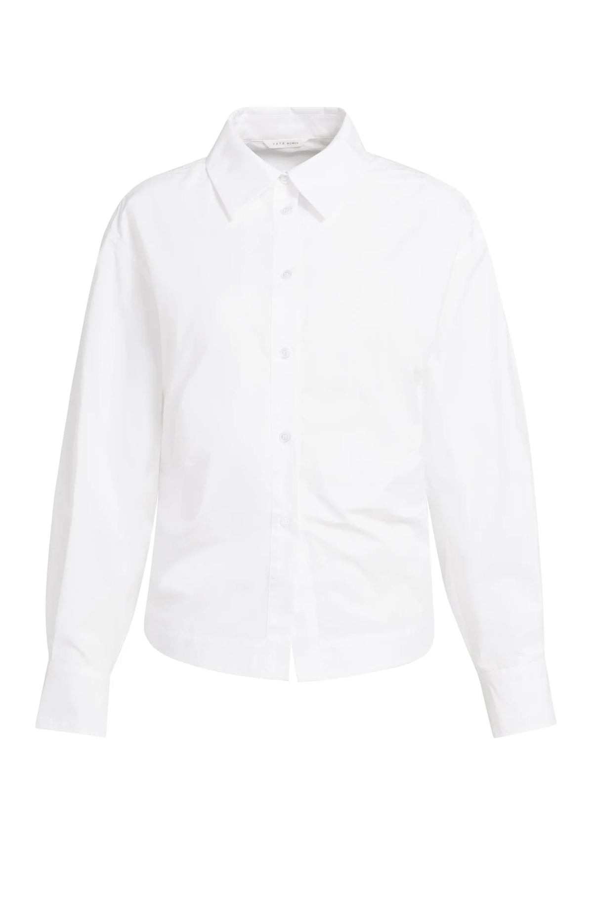 YAYA Blouse with waist accent and back pleats