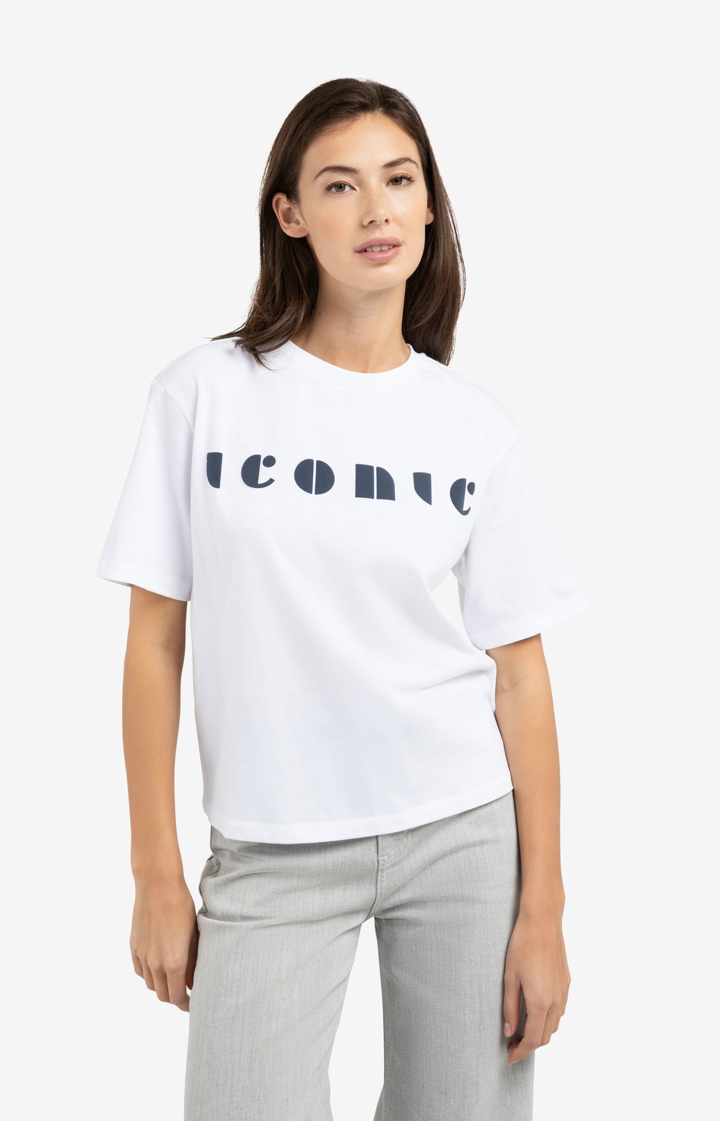 YAYA White Boyfriend T-shirt