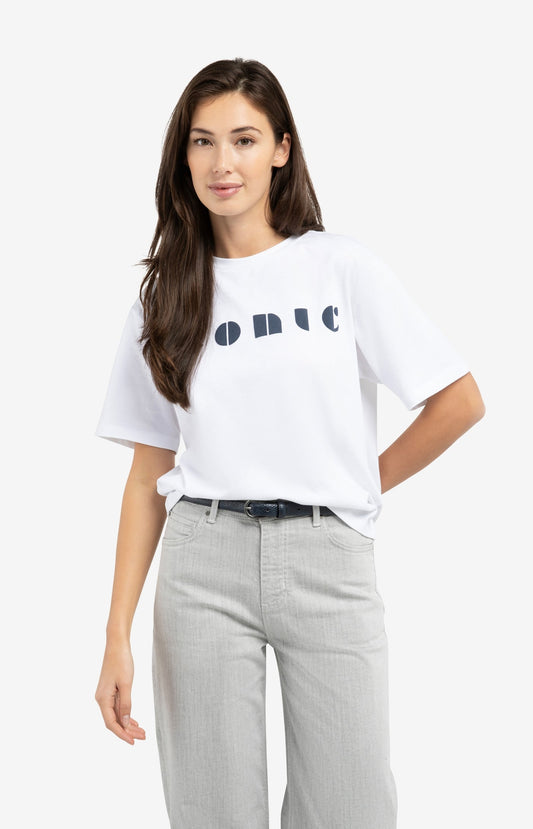 YAYA White Boyfriend T-shirt