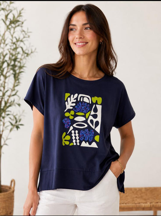 Peruzzi Print Front Top