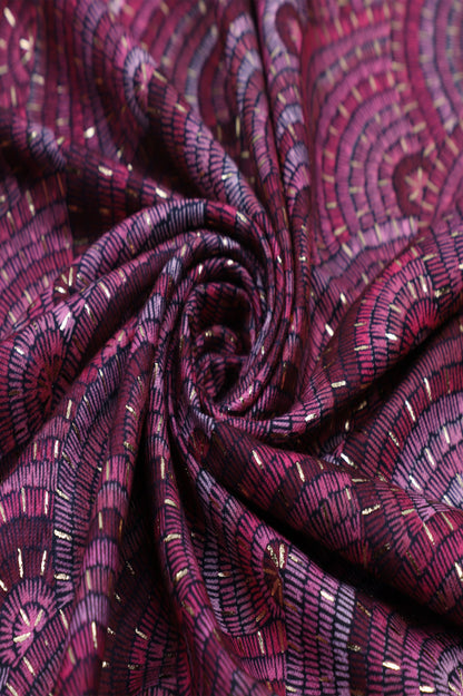 Red Double Sided Scarf