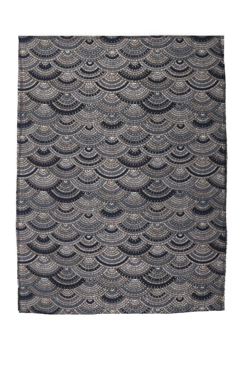 Slate Grey Double Sided Scarf