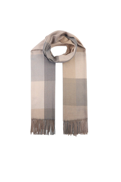 Neutrals Checked Scarf