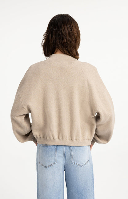 YAYA Jacquard cardigan long sleeve