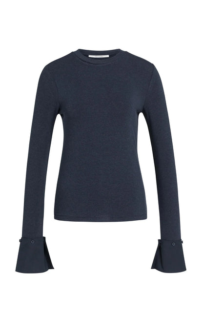 YAYA Jersey top with removable cuff