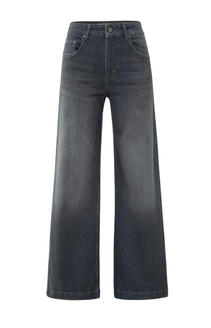 YAYA Loose fit jeans with high waist and wide legs