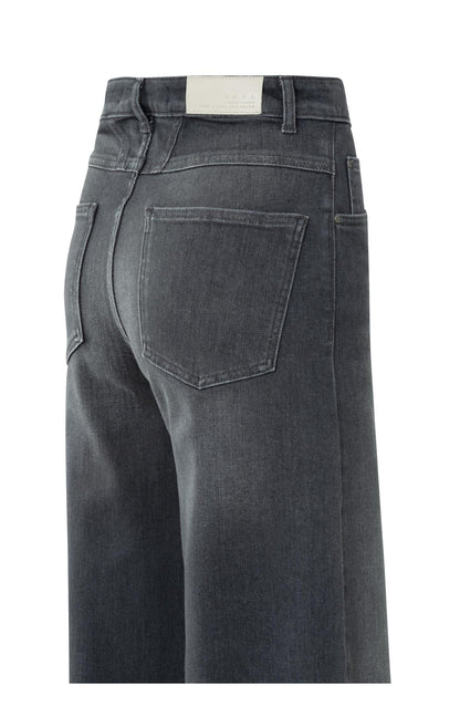 YAYA Loose fit jeans with high waist and wide legs