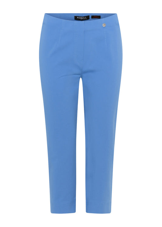 Robell Marie Blue Cropped 07 Trousers