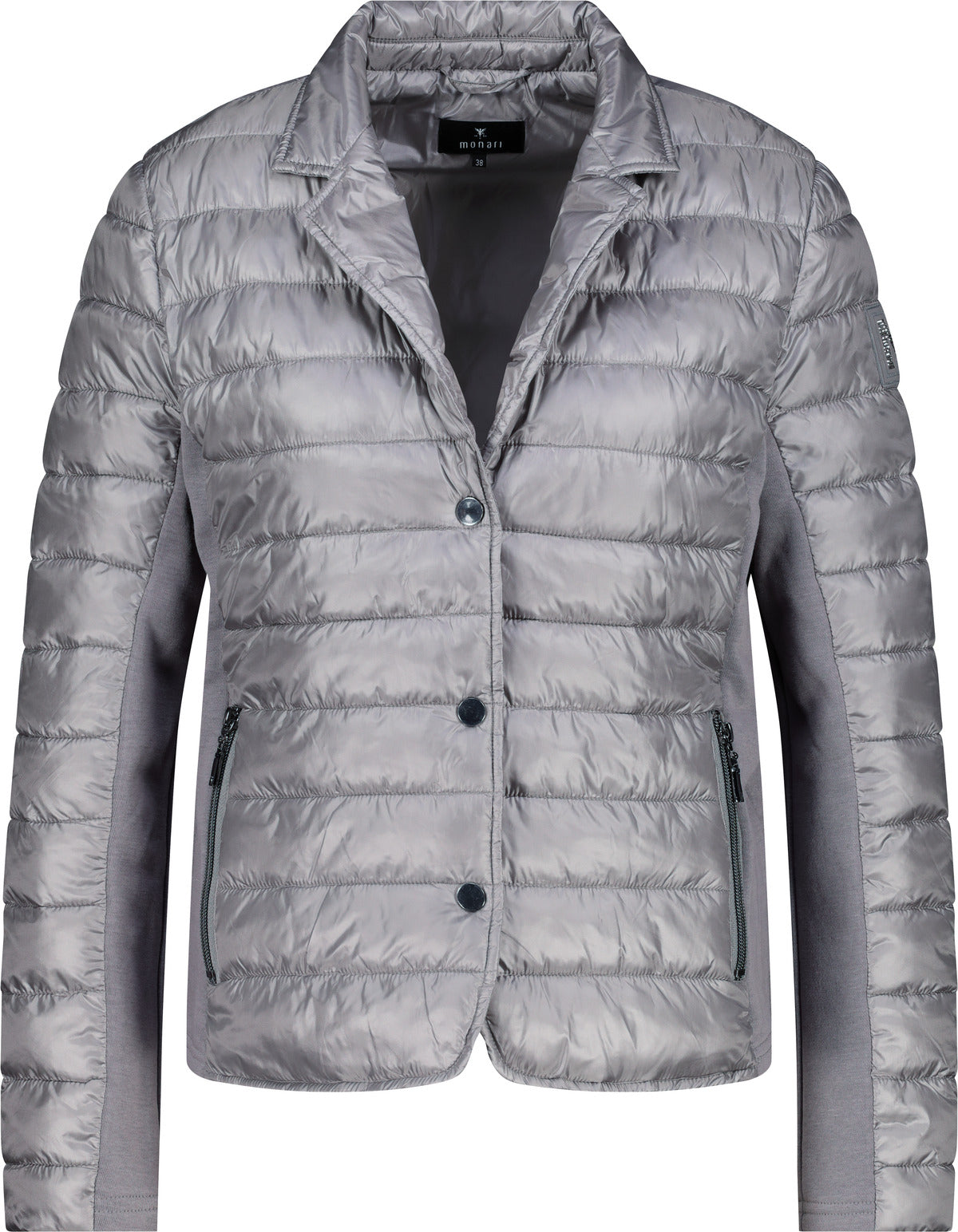 Monari Dark Grey Quilted Jacket