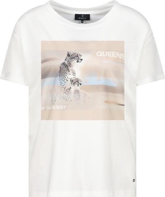 Monari Leopard Print T-shirt