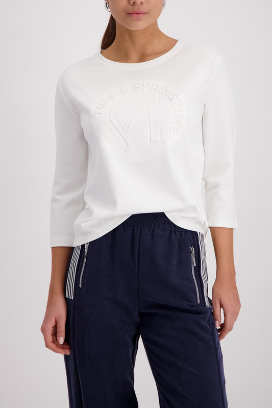Monari Off White Emblem Top
