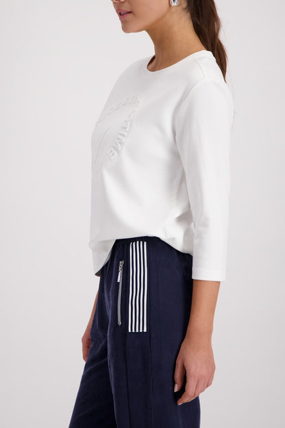 Monari Off White Emblem Top