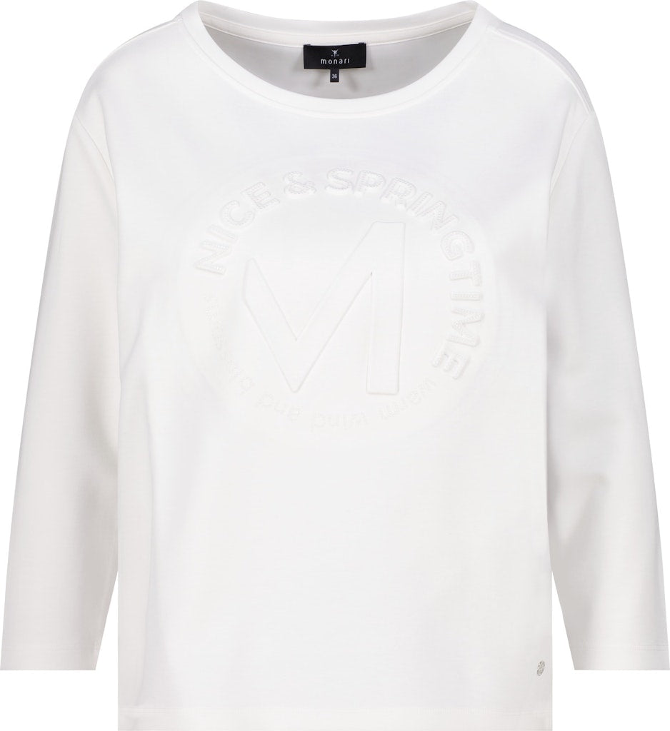 Monari Off White Emblem Top