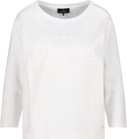 Monari Off White Emblem Top