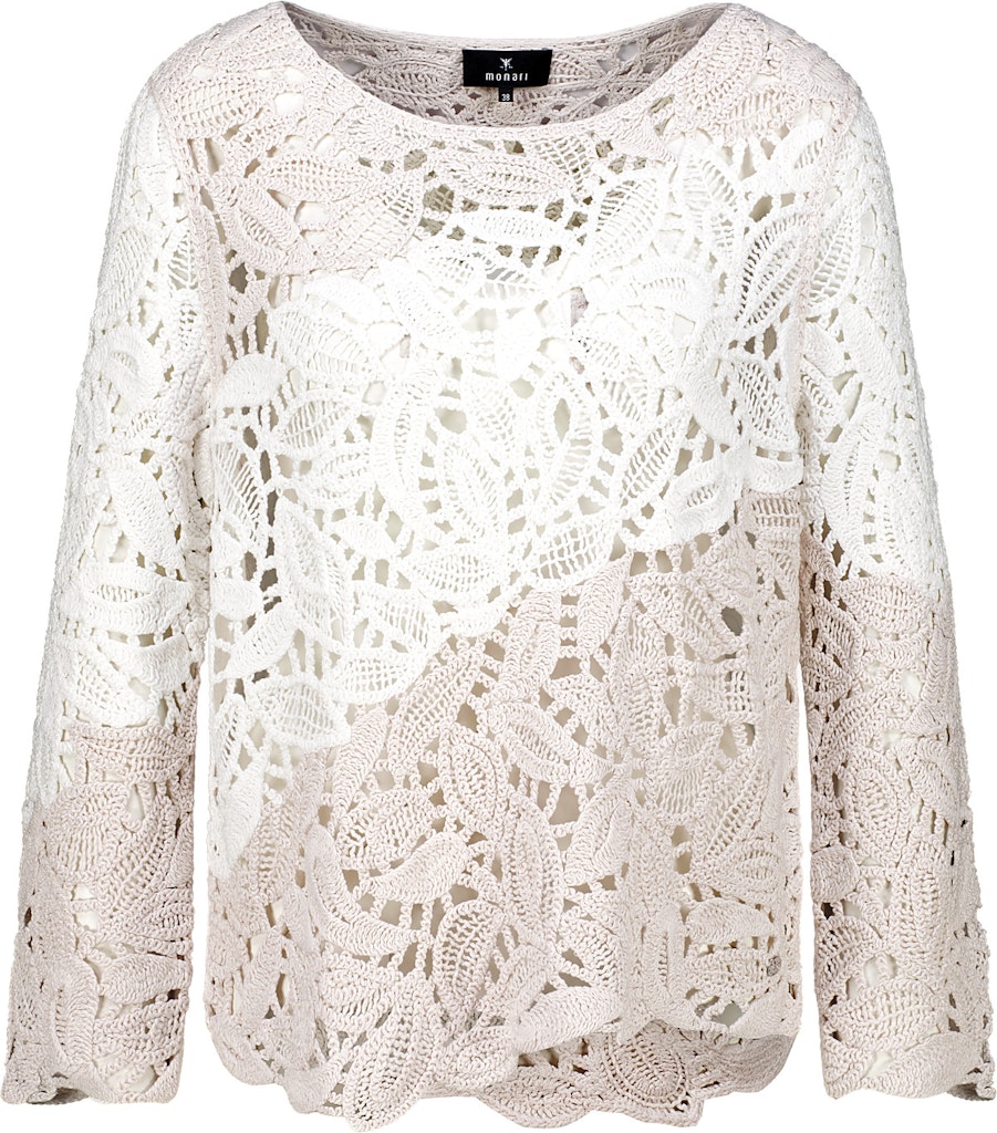 Monari Sweater with Cornelli Pattern
