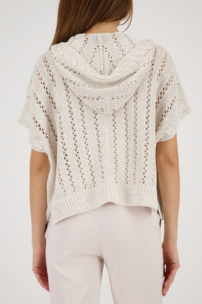 Monari Ajour Knitted Cape