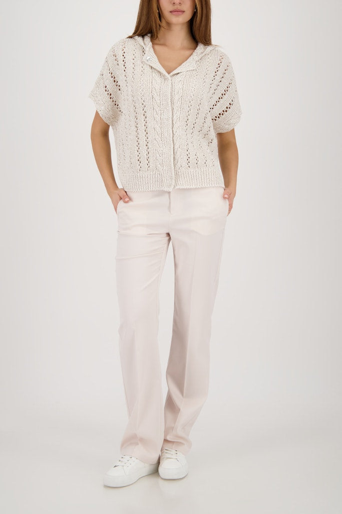 Monari Ajour Knitted Cape