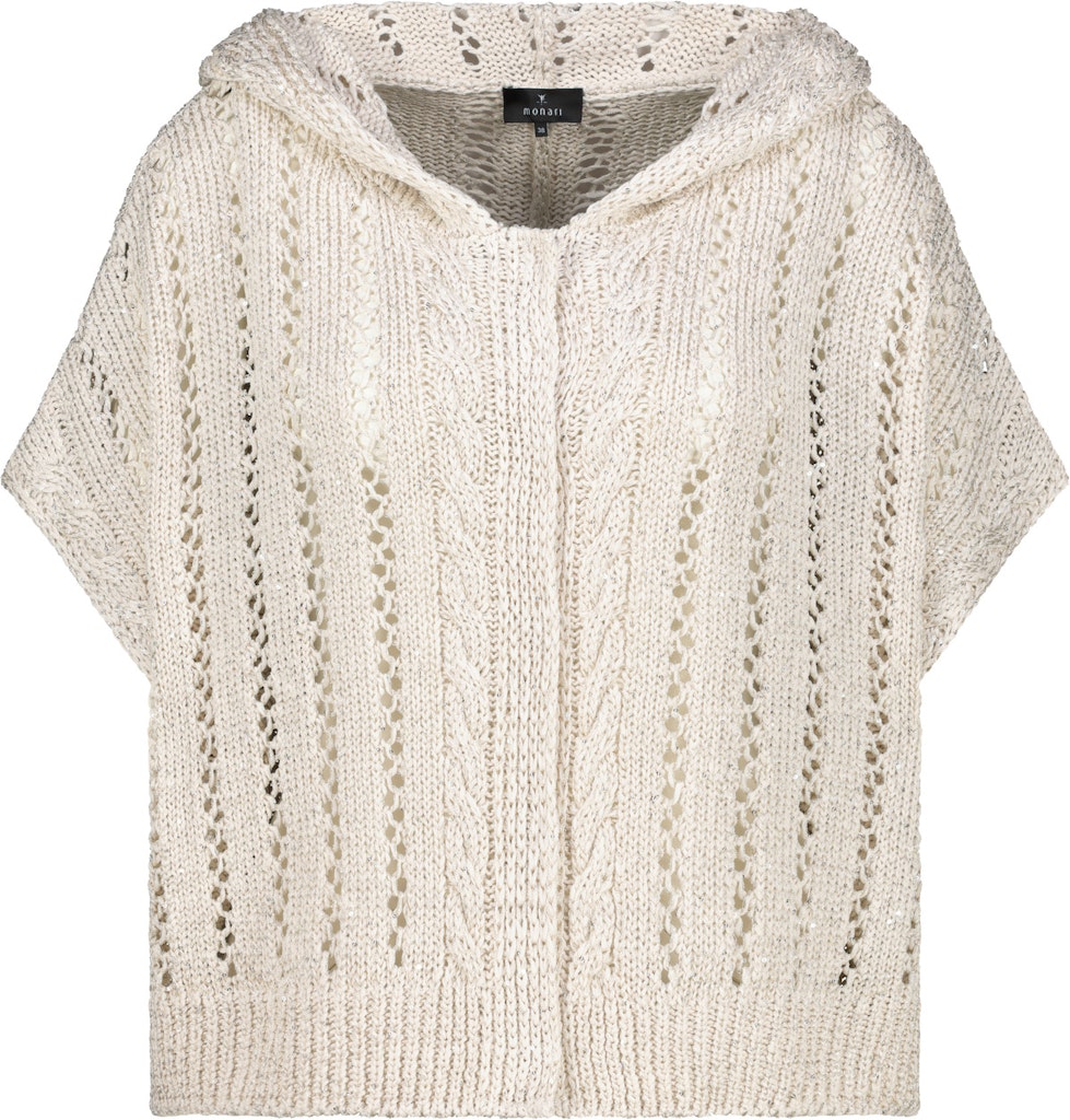 Monari Ajour Knitted Cape