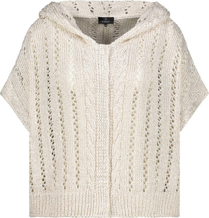 Monari Ajour Knitted Cape
